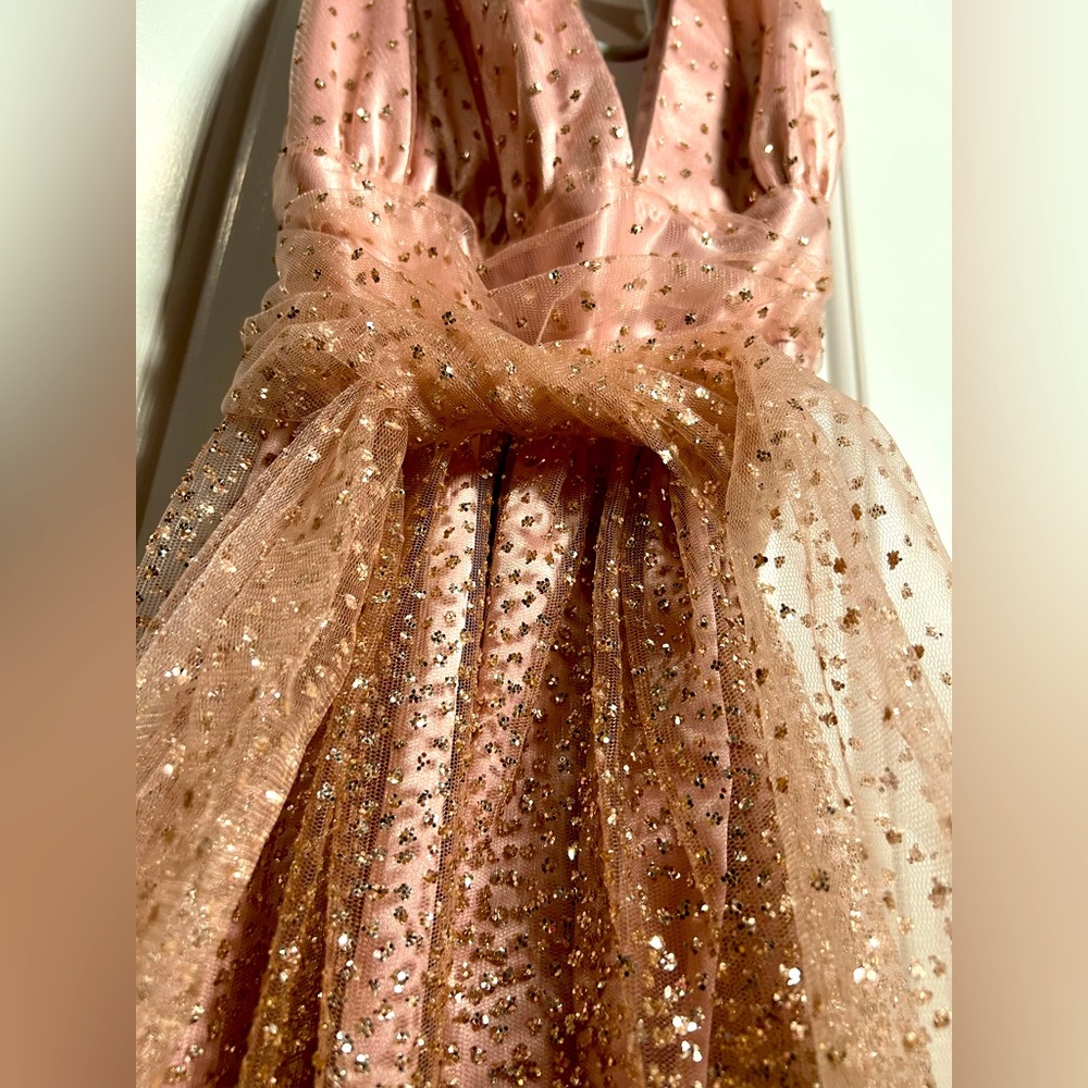 Sugar Thrillz Pink Sparkly Stone Party Dress